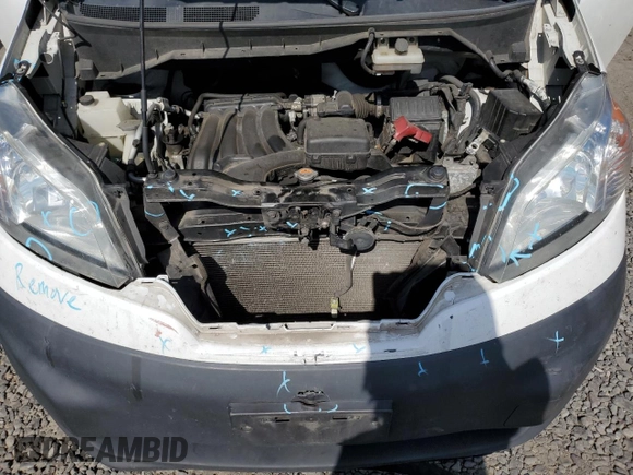 2016 Nissan NV200 S with VIN 3N6CM0KN7GK697743, listed as a Copart auction lot 59375205 with 253,300 mi miles and Salvage title. Bid and sale history available at DreamBid. Image 12.