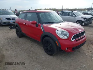 2014 MINI Paceman S with VIN WMWSS7C55EWS44439, listed as a IAAI auction lot 40695852 with 102,346 mi miles and . Bid and sale history available at DreamBid. Image 1.