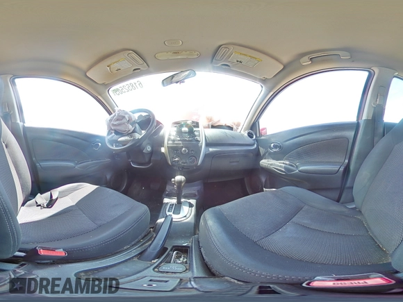 2016 Nissan Versa S with VIN 3N1CN7AP6GL840898, listed as a Copart auction lot 61852505 with Not provided miles and Salvage title. Bid and sale history available at DreamBid. Image 14.