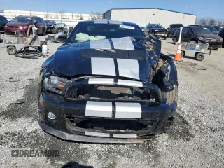 2010 Ford Mustang GT500 with VIN 1ZVBP8JS0A5109000, listed as a Copart auction lot 46878285 with 41,520 mi miles and Salvage title. Bid and sale history available at DreamBid. Image 5.
