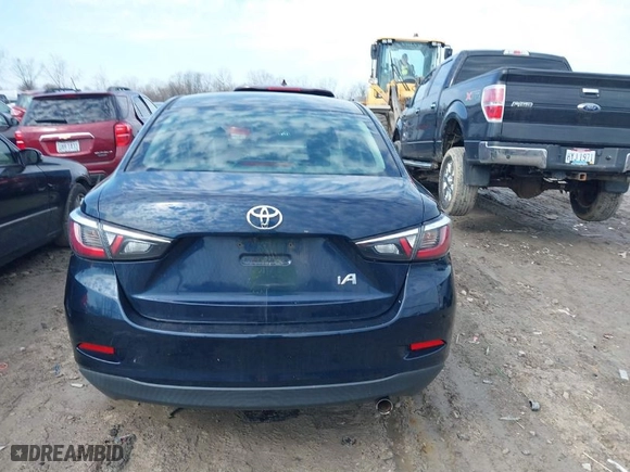 2017 Toyota Yaris iA with VIN 3MYDLBYV5HY171172, listed as a IAAI auction lot 41767418 with 72,142 mi miles. Bid and sale history available at carsss.com. Image 16.