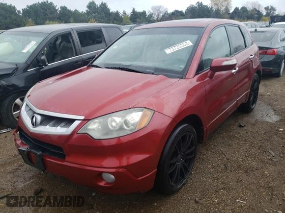 2007 Acura RDX Technology with VIN 5J8TB18527A013366, listed as a Copart auction lot 73726363 with 167,334 mi miles and Salvage Title. Bid and sale history available at DreamBid. Image 1.