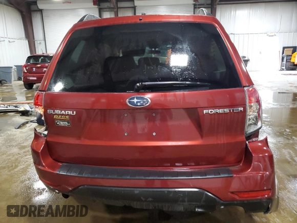 2009 Subaru Forester X with VIN JF2SH63669G754451, listed as a Copart auction lot 60524955 with Not provided miles and Salvage title. Bid and sale history available at DreamBid. Image 6.