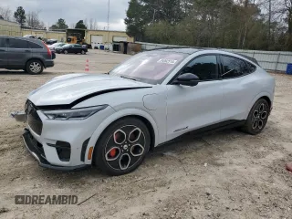 2022 Ford Mustang Mach-E GT with VIN 3FMTK4SEXNMA32056, listed as a Copart auction lot 84092514 with 24,952 mi miles and Salvage Title. Bid and sale history available at DreamBid. Image 1.