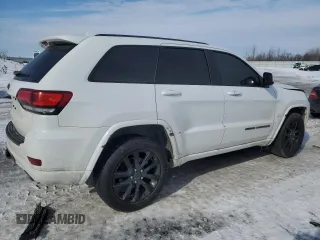 2017 Jeep Grand Cherokee Laredo with VIN 1C4RJFAG0HC927416, listed as a Copart auction lot 46063395 with 142,516 mi miles and Clean Title. Bid and sale history available at carsss.com. Image 3.