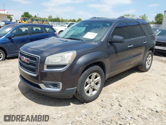 2014 GMC Acadia SLE with VIN 1GKKRPKD3EJ105743, listed as a IAAI auction lot 42014437 with 257,460 mi miles. Bid and sale history available at carsss.com. Image 21.