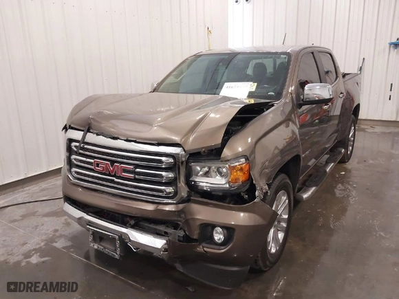 2016 GMC Canyon 4WD SLT with VIN 1GTG6DE33G1162264, listed as a IAAI auction lot 41671097 with 109,956 mi miles. Bid and sale history available at carsss.com. Image 6.
