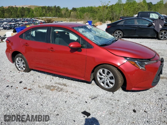 2020 Toyota Corolla LE with VIN JTDEPRAE2LJ086541, listed as a Copart auction lot 52226065 with 101,318 mi miles and Salvage Title. Bid and sale history available at carsss.com. Image 4.