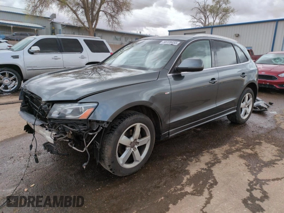 2012 Audi Q5 Premium Plus with VIN WA1DKAFP7CA078449, listed as a Copart auction lot 50728455 with 118,509 mi miles and Salvage title. Bid and sale history available at DreamBid. Image 1.