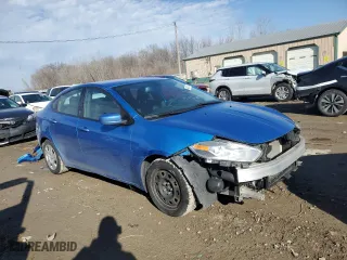 2015 Dodge Dart SE with VIN 1C3CDFAA7FD392685, listed as a Copart auction lot 44501325 with 151,959 mi miles and Salvage Title. Bid and sale history available at carsss.com. Image 4.