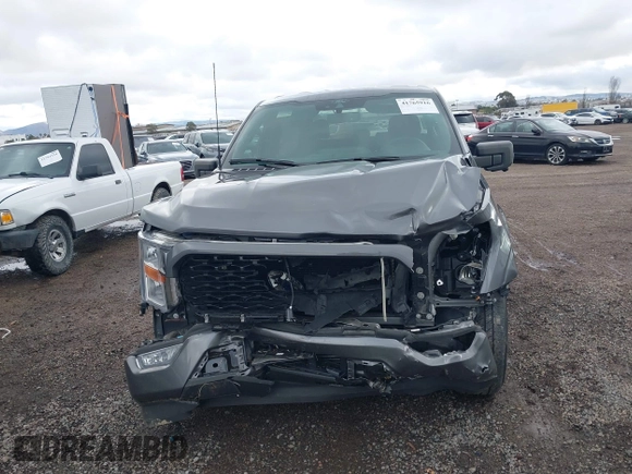2021 Ford F-150 XL with VIN 1FTEW1CPXMFC34281, listed as a IAAI auction lot 41765916 with 115,370 mi miles. Bid and sale history available at carsss.com. Image 12.
