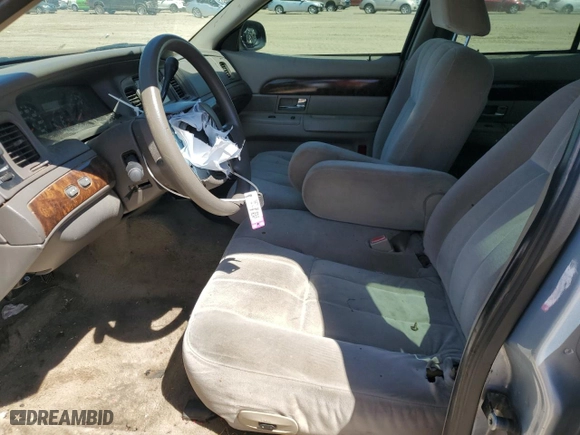 2006 Mercury Grand Marquis GS with VIN 2MEFM74V86X615465, listed as a Copart auction lot 69851504 with 0 mi miles and Salvage Title. Bid and sale history available at carsss.com. Image 7.