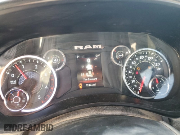 2024 Ram 2500 Big Horn z VIN 3C6UR5JL3RG337551, wystawiony jako Copart lot #47143015 z przebiegiem 12 473 mil mil oraz Czysty tytuł • Clean title. Historia ofert i sprzedaży dostępna na DreamBid. Obrazek 9.