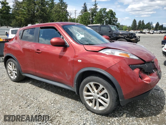 2012 Nissan Juke SL z VIN JN8AF5MV2CT116362, wystawiony jako Copart lot #57714665 z przebiegiem 80 185 mil mil oraz Szkody całkowita. Historia ofert i sprzedaży dostępna na DreamBid. Obrazek 4.