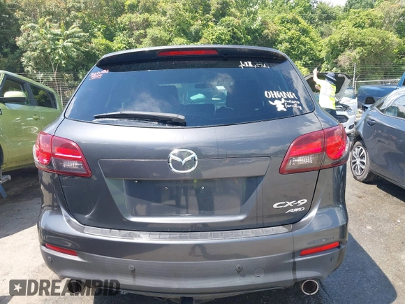 2014 Mazda CX-9 Touring with VIN JM3TB3CV1E0435222, listed as a IAAI auction lot 42452947 with Not provided miles and . Bid and sale history available at DreamBid. Image 16.