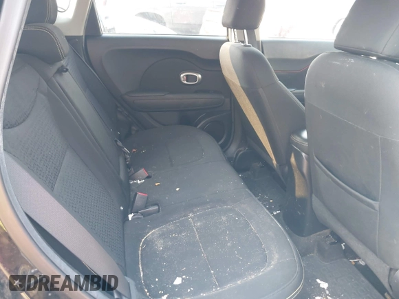 2014 Kia Soul + with VIN KNDJP3A53E7078654, listed as a IAAI auction lot 41672511 with 108,052 mi miles. Bid and sale history available at carsss.com. Image 8.
