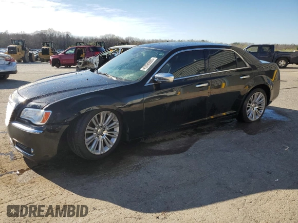 2012 Chrysler 300 with VIN 2C3CCAET0CH225360, listed as a Copart auction lot 49390985 with 262,817 mi miles and Salvage Title. Bid and sale history available at carsss.com. Image 1.