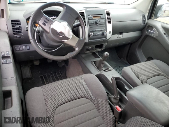 2010 Nissan Frontier SE with VIN 1N6AD0CWXAC448221, listed as a Copart auction lot 50592235 with 59,055 mi miles and Salvage title. Bid and sale history available at DreamBid. Image 8.