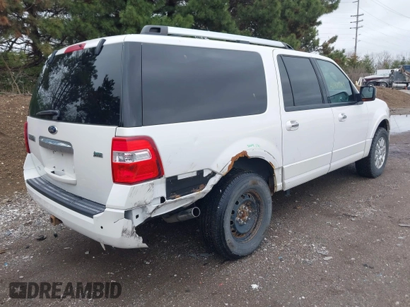 2014 Ford Expedition Max Limited z VIN 1FMJK2A57EEF17256, wystawiony jako IAAI lot #41923349 z przebiegiem 171 120 mil mil oraz . Historia ofert i sprzedaży dostępna na DreamBid. Obrazek 4.