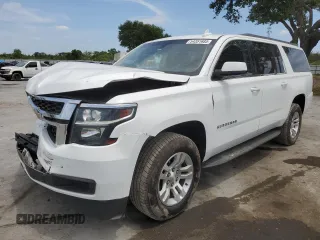 2018 Chevrolet Suburban LS z VIN 1GNSCGKC6JR379977, wystawiony jako Copart lot #54351685 z przebiegiem 138 574 mil mil oraz Szkoda całkowita • Salvage title. Historia ofert i sprzedaży dostępna na DreamBid. Obrazek 1.
