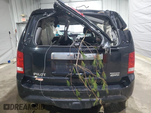 2015 Honda Pilot Touring with VIN 5FNYF4H99FB050269, listed as a Copart auction lot 50902645 with Not Provided miles and Salvage Title. Bid and sale history available at DreamBid. Image 6.