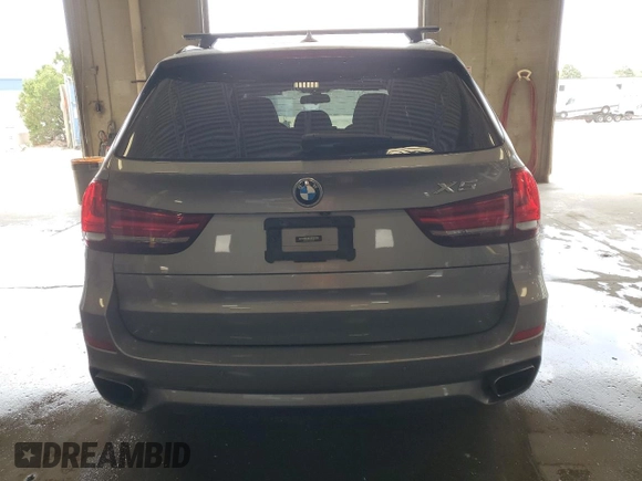 2017 BMW X5 xDrive50i z VIN 5UXKR6C35H0U12982, wystawiony jako Copart lot #57163565 z przebiegiem 121 906 mil mil oraz Szkoda całkowita • Salvage title. Historia ofert i sprzedaży dostępna na DreamBid. Obrazek 6.