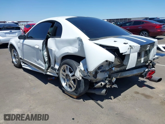 2002 Ford Mustang Standard with VIN 1FAFP40442F163921, listed as a IAAI auction lot 42050941 with 225,193 mi miles. Bid and sale history available at carsss.com. Image 3.
