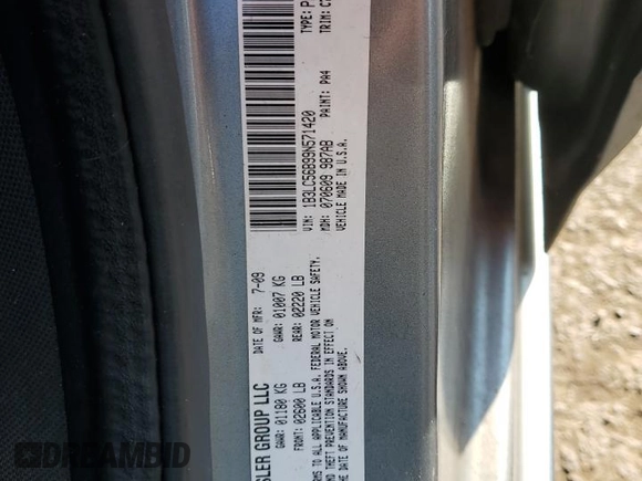 2009 Dodge Avenger SXT with VIN 1B3LC56B99N571420, listed as a Copart auction lot 70243864 with 119,814 mi miles and Clean Title. Bid and sale history available at DreamBid. Image 12.