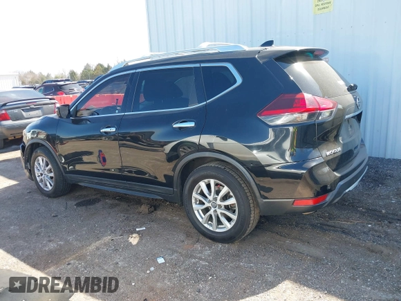 2019 Nissan Rogue SV with VIN KNMAT2MT4KP524855, listed as a IAAI auction lot 41787792 with 141,650 mi miles and . Bid and sale history available at carsss.com. Image 14.