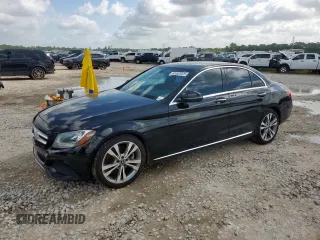 2018 Mercedes-Benz C 300 with VIN WDDWF4JB6JR409171, listed as a Copart auction lot 61441075 with 89,598 mi miles and Clean title. Bid and sale history available at DreamBid. Image 1.