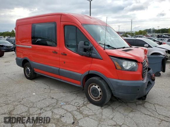 2017 Ford Transit with VIN 1FTYR1CM8HKA44390, listed as a Copart auction lot 73079434 with Not Provided miles and Salvage Title. Bid and sale history available at DreamBid. Image 4.