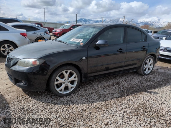2009 Mazda 3 i Touring Value with VIN JM1BK32F991221657, listed as a Copart auction lot 50736825 with 186,406 mi miles and Clean Title. Bid and sale history available at carsss.com. Image 1.