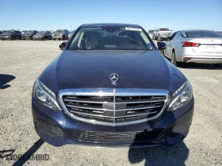 2015 Mercedes-Benz C-Class C 300 with VIN 55SWF4JB6FU061300, listed as a Copart auction lot 89117915 with 75,101 mi miles and Salvage Title. Bid and sale history available at carsss.com. Image 5.