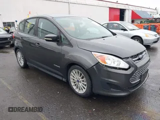 2016 Ford C-Max SE with VIN 1FADP5AU6GL110884, listed as a IAAI auction lot 41297223 with 42,912 mi miles. Bid and sale history available at carsss.com. Image 1.