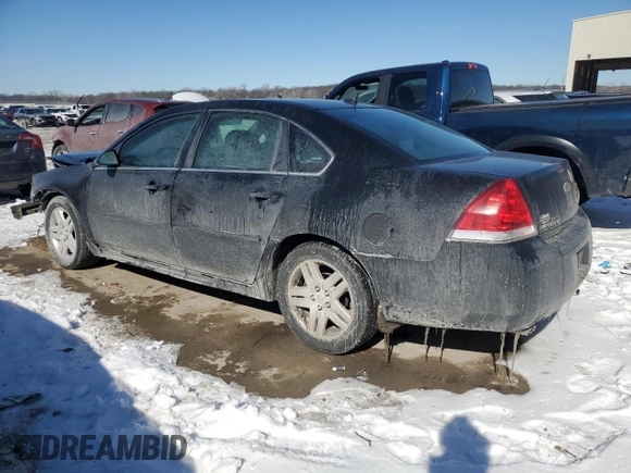 2014 Chevrolet Impala LT with VIN 2G1WB5E36E1190332, listed as a Copart auction lot 46111685 with 152,931 mi miles and Salvage title. Bid and sale history available at DreamBid. Image 2.