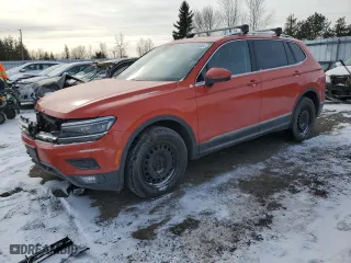 2018 Volkswagen Tiguan SEL Premium with VIN 3VV4B7AX0JM105573, listed as a Copart auction lot 89080465 with 173,826 mi miles and Salvage Title. Bid and sale history available at carsss.com. Image 1.