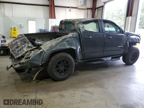 2020 GMC Canyon 2WD with VIN 1GTG5BEN6L1143257, listed as a Copart auction lot 78345384 with 78,063 mi miles and Salvage Title. Bid and sale history available at carsss.com. Image 3.