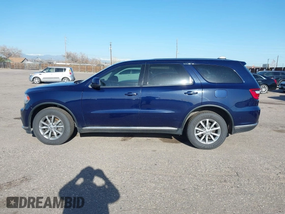 2017 Dodge Durango Special Service with VIN 1C4SDJFT1HC850816, listed as a IAAI auction lot 41975550 with 123,166 mi miles and . Bid and sale history available at DreamBid. Image 14.