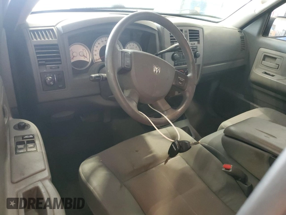 2005 Dodge Dakota SLT с VIN 1D7HW42N95S131964, выставлен на аукционе Copart как лот 53836925 с пробегом 117 094 миль миль и Списание • Salvage title. История ставок и продаж доступна на DreamBid. Изображение 8.