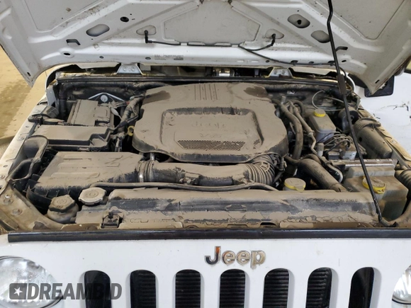 2018 Jeep Wrangler JK Unlimited Sport S with VIN 1C4HJWDG3JL829333, listed as a Copart auction lot 72429984 with 0 mi miles and Salvage Title. Bid and sale history available at carsss.com. Image 12.