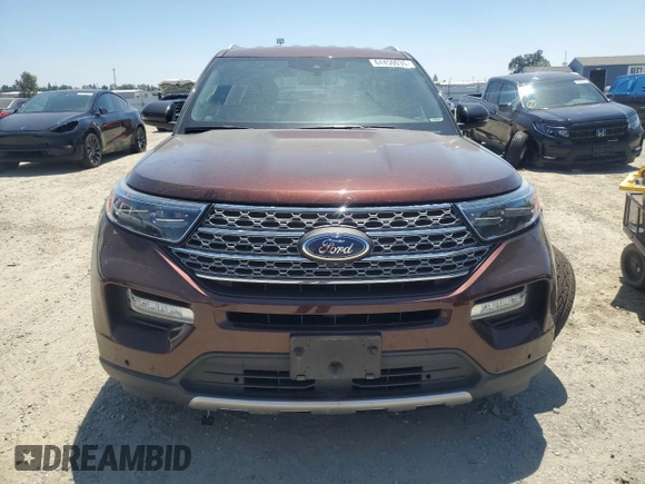 2020 Ford Explorer Limited z VIN 1FM5K8FW1LGA00705, wystawiony jako Copart lot #64450035 z przebiegiem 41 952 mil mil oraz Szkoda całkowita • Salvage title. Historia ofert i sprzedaży dostępna na DreamBid. Obrazek 5.