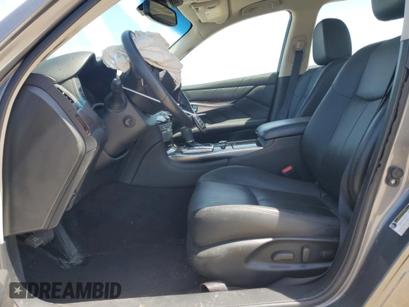 2017 Infiniti Q70 3.7 with VIN JN1BY1PR5HM210645, listed as a Copart auction lot 56575155 with 57,580 mi miles and Salvage title. Bid and sale history available at DreamBid. Image 7.