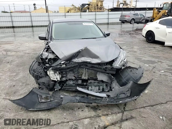 2017 Nissan Sentra S with VIN 3N1AB7AP7HY285402, listed as a Copart auction lot 45197715 with 128,937 mi miles and Salvage title. Bid and sale history available at DreamBid. Image 10.