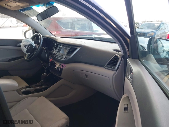 2017 Hyundai Tucson Value with VIN KM8J33A28HU484898, listed as a IAAI auction lot 41847105 with 53,210 mi miles. Bid and sale history available at carsss.com. Image 5.