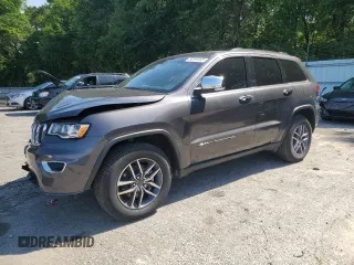 2020 Jeep Grand Cherokee Limited with VIN 1C4RJFBG4LC415360, listed as a Copart auction lot 58296495 with 53,279 mi miles and Salvage title. Bid and sale history available at DreamBid. Image 1.