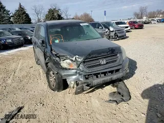 2003 Honda Pilot EX with VIN 2HKYF18723H565883, listed as a Copart auction lot 84520794 with 0 mi miles and Salvage Title. Bid and sale history available at carsss.com. Image 11.