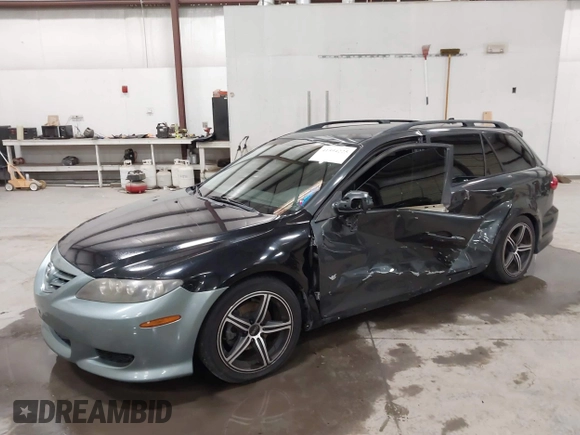 2005 Mazda 6 Sport S with VIN 1YVHP82D555M08964, listed as a IAAI auction lot 41594225 with 131,595 mi miles and . Bid and sale history available at DreamBid. Image 2.