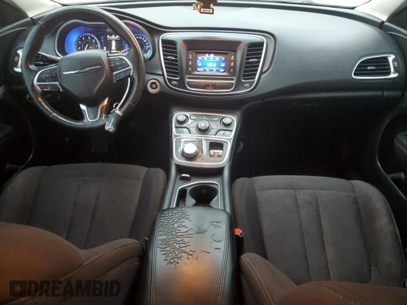 2015 Chrysler 200 Limited with VIN 1C3CCCAB1FN671201, listed as a Copart auction lot 56229075 with 240,888 mi miles and Salvage title. Bid and sale history available at DreamBid. Image 8.