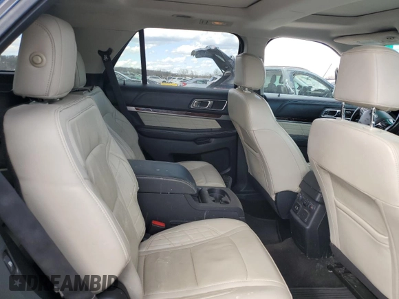 2016 Ford Explorer Platinum with VIN 1FM5K8HT2GGA64843, listed as a Copart auction lot 50070525 with 133,573 mi miles and Salvage Title. Bid and sale history available at DreamBid. Image 11.