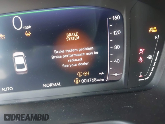 2025 Honda Accord Sport-L with VIN 1HGCY2F72SA029021, listed as a IAAI auction lot 42124355 with 3,768 mi miles and . Bid and sale history available at DreamBid. Image 14.